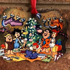 The Flintstones Aluminum Christmas Ornament