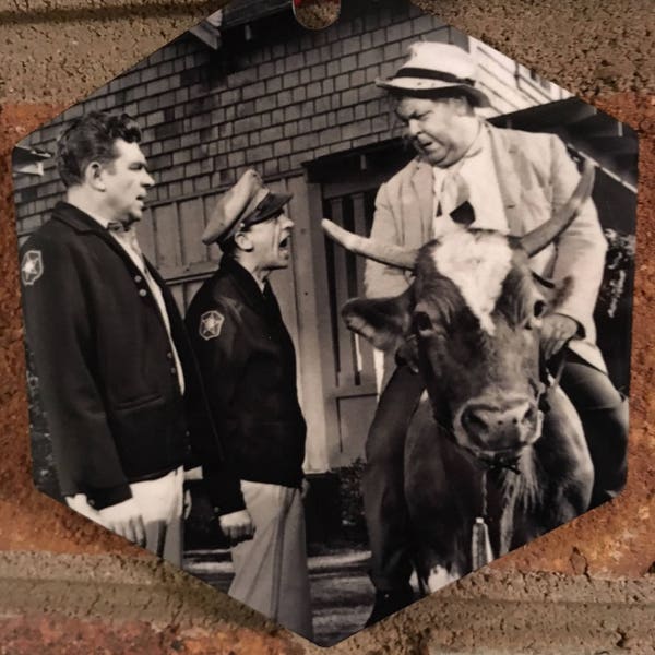 Andy Griffith Show Christmas Ornament Andy Taylor, Barney Fife, & Otis Campbell