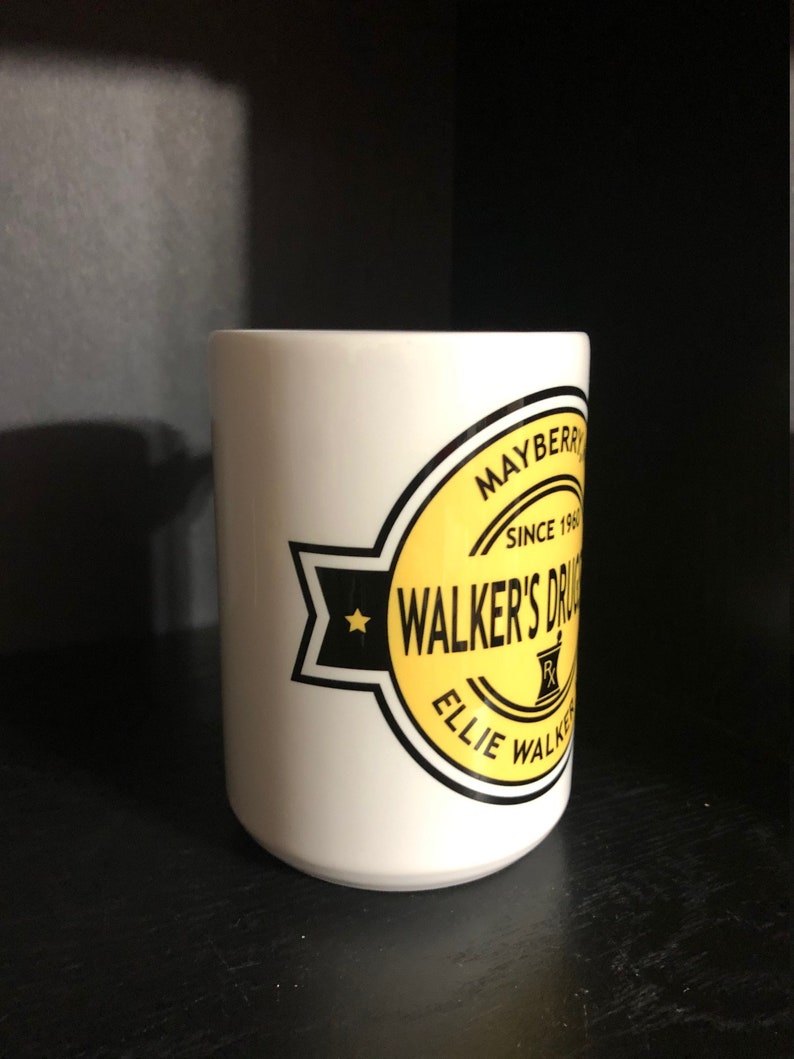 Walkers Drugstore 15 Oz Ceramic Mug Inspired by the Andy Etsy