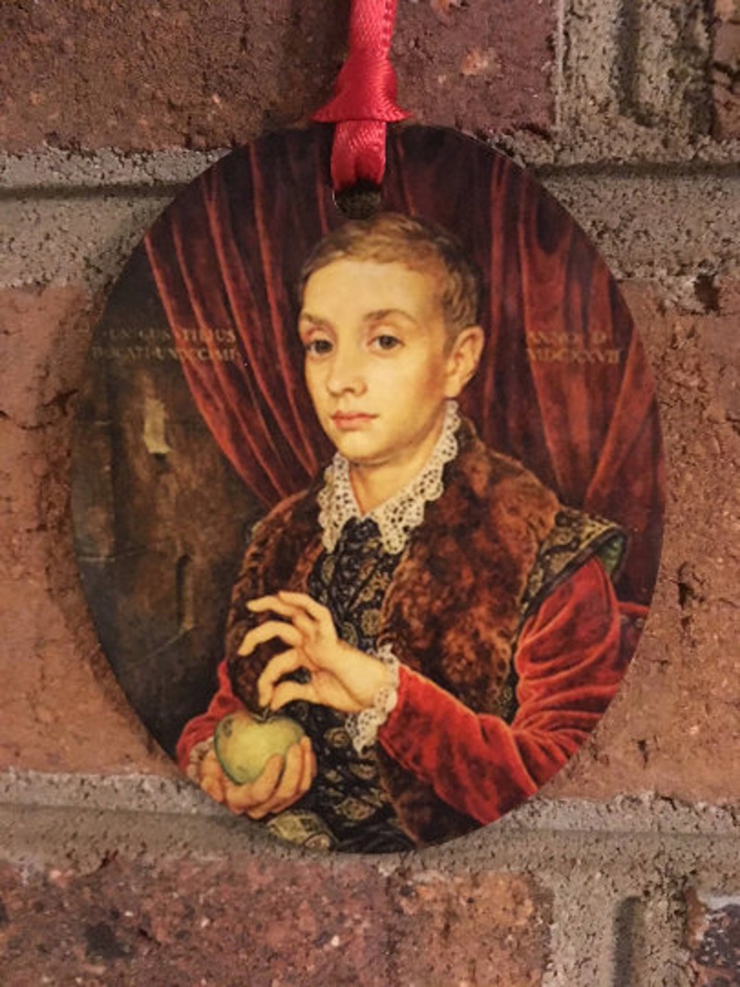 The Grand Budapest Hotel Boy With Apple Aluminum Christmas