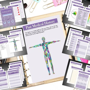 Printable Medical Planner TRACK, ORGANISE, PLAN all your health care needs from Chronic Illness to wellness. image 9