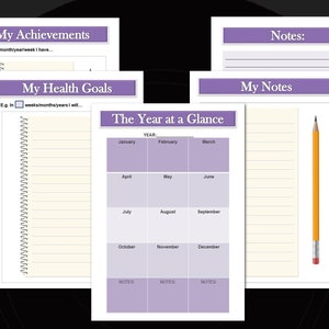 Printable Medical Planner TRACK, ORGANISE, PLAN all your health care needs from Chronic Illness to wellness. image 6