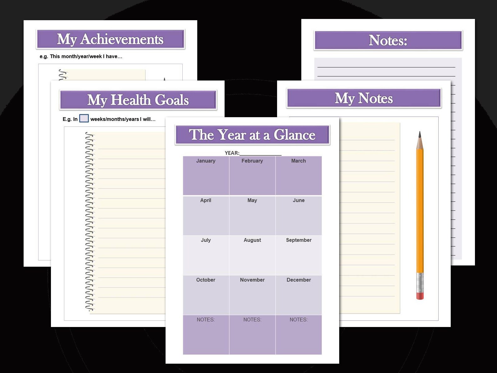 Printable Medical Planner TRACK ORGANISE PLAN All Your | Etsy UK