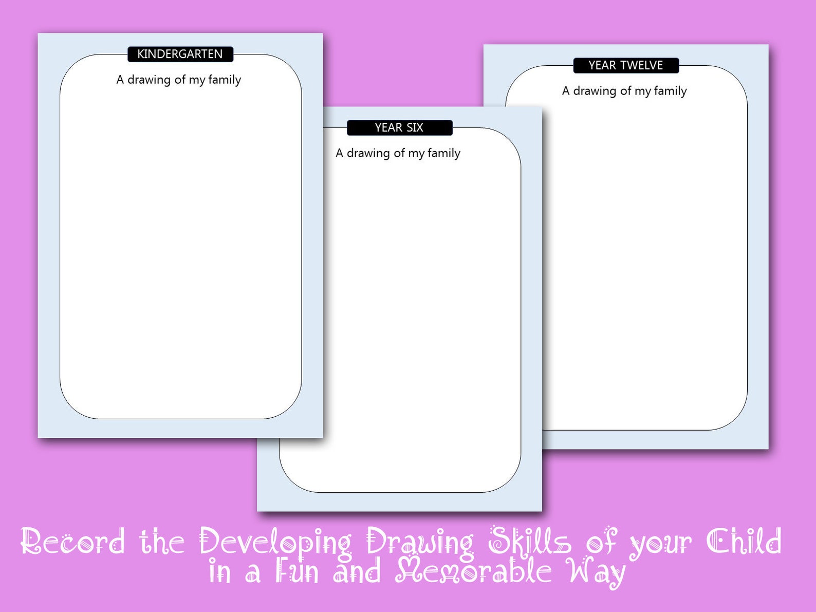 SCHOOL DAYS Memory Book. A Printable Journal Book of Memories. Instant ...