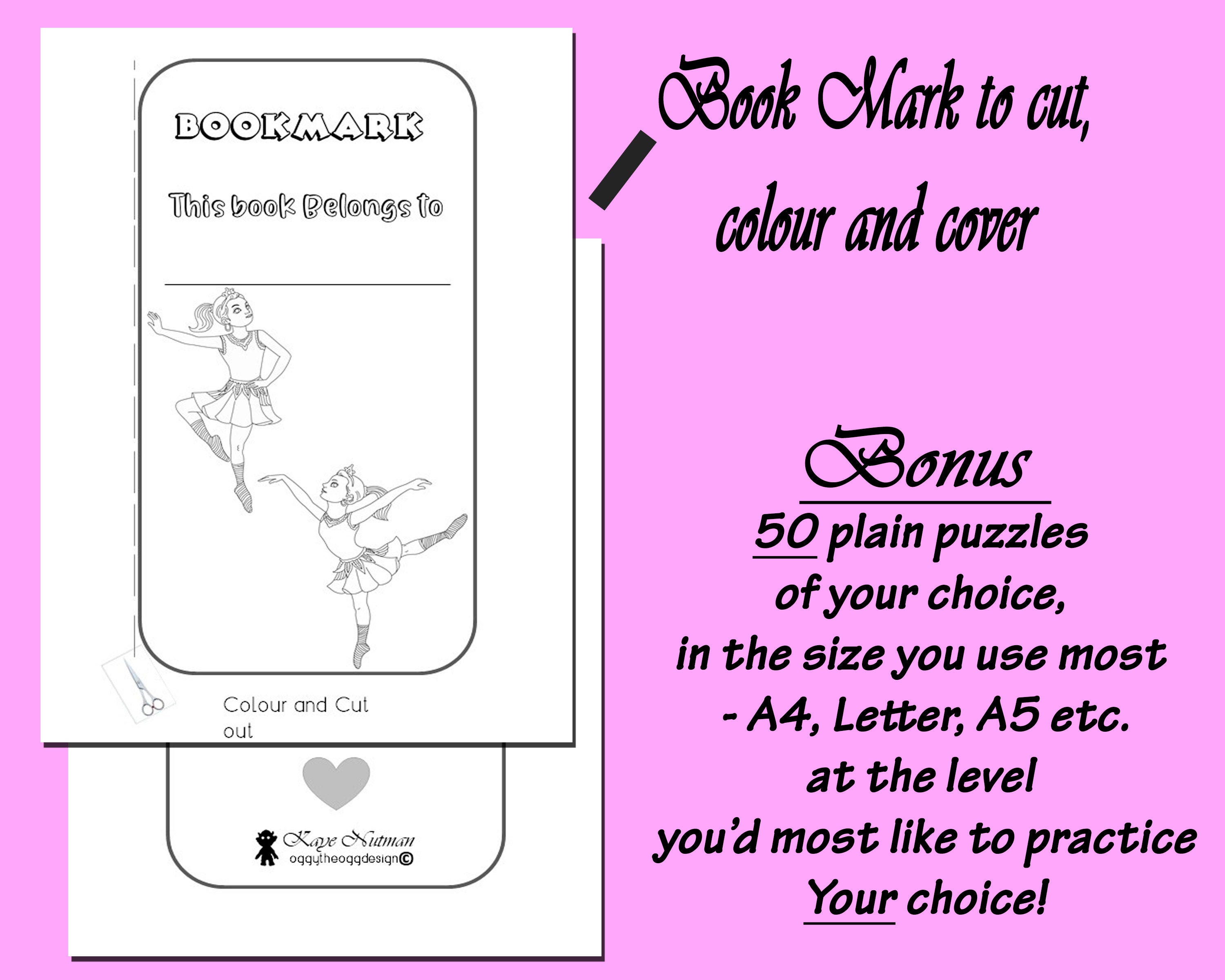 Printable Children's SUDOKU Puzzle and Colouring Pack. Instant Digital ...