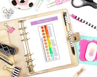 Printable Pain Journal Bundle – Chronic Pain, Anxiety & Fibromyalgia (Digital Download)
