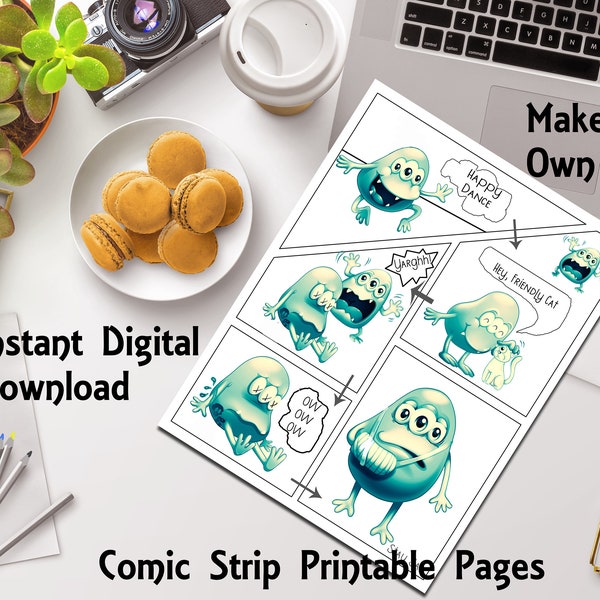 Comic Strip Pages Etsy UK comic-strip-pages-etsy-uk