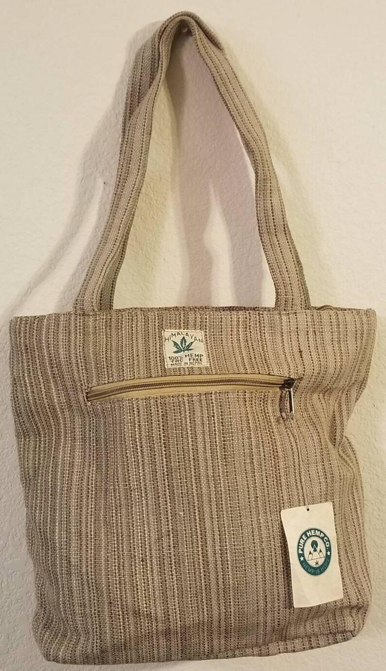 hemp shoulder bag