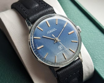 Vintage mechanical watch "Raketa" Jeans, made in USSR, 1980s. Vintage watch, unisex watch, watch for men, vintage mens watch.