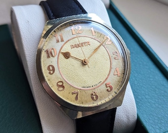 Vintage mens watch Raketa, casual vintage watch, dress watch, wedding watch, watch for men, gift for men