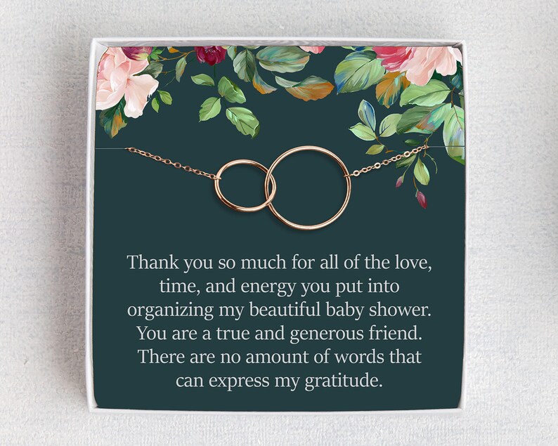 Baby shower hostess gift thank you baby shower host gifts baby Etsy