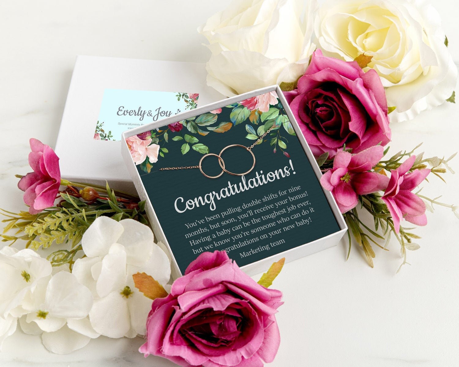 Coworker Pregnancy Gift Coworker New Baby Gift Coworker Baby Etsy