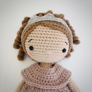 Sophie die Prinzessin Amigurumi Häkelpuppe PDF ANLEITUNG in Deutsch, Englisch, Spanisch, Französisch Bild 4