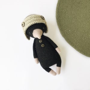 Milo the Mole Amigurumi crochet PATTERN ONLY PDF in English and Español