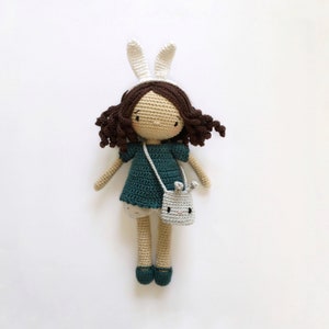 Eloise the Spring Girl PDF amigurumi crochet doll PATTERN ONLY  in English