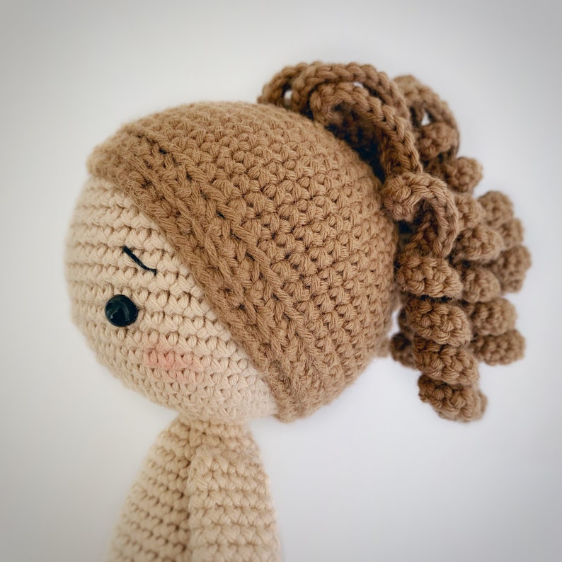 Sophie die Prinzessin Amigurumi Häkelpuppe PDF ANLEITUNG in Deutsch, Englisch, Spanisch, Französisch Bild 5