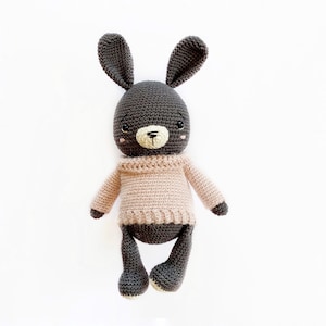 Hope the Bunny Amigurumi crochet PATTERN ONLY rabbit PDF in English, Francais, Espanol, Deutsch