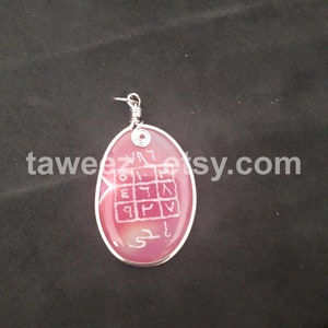Necklace taweez for luck and life realization - handmade