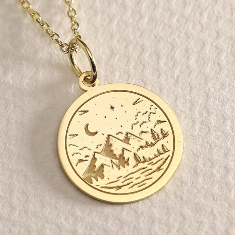 Mountain Charms Etsy