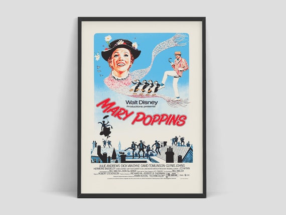 MARY POPPINS RETURNS DISNEY MOVIE POSTER FILM A4 A3 ART PRINT CINEMA
