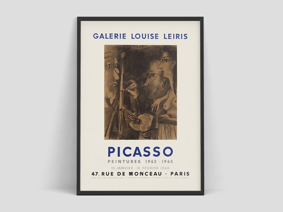 Vintage 1960 Degas Art Exhibition Paris Poster Print A3//A4