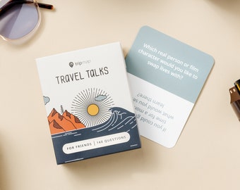 RV Gift for Couple, Unique Present Idea for Campervan, Motorhome, Airstream Owners Who Have Everything, Camper Travelers Conversation Cards