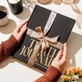 Best Gift for Travel Lovers, Present for Traveling Couples, Unique Gifts for World Travelers, Luxury Journal with Prompts, Diary | 16 Trips product logo