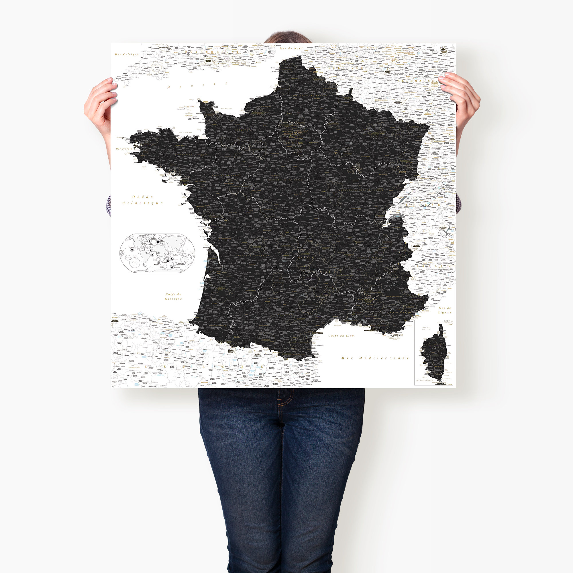 Buy Carte France Régions Online In India India