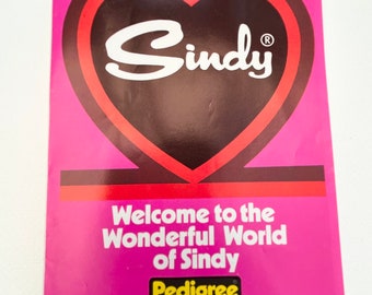 Pedigree Sindy Doll Poster Booklet  1970s