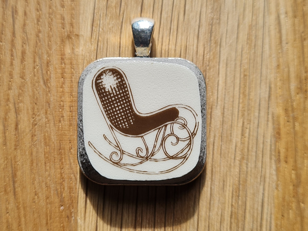 Eric Ravilious Rocking Chair Wedgwood China Pendant - Etsy