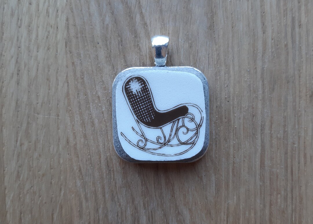 Eric Ravilious Rocking Chair Wedgwood China Pendant - Etsy