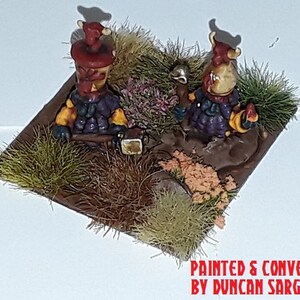 3 Tjubling Characters 15mm Fantasy Wargaming Admiralty Miniatures Sculpted by Tjub Chaos Abyssal Infernal Dwarfs Dwarves Prophet Sorcerer AM image 4