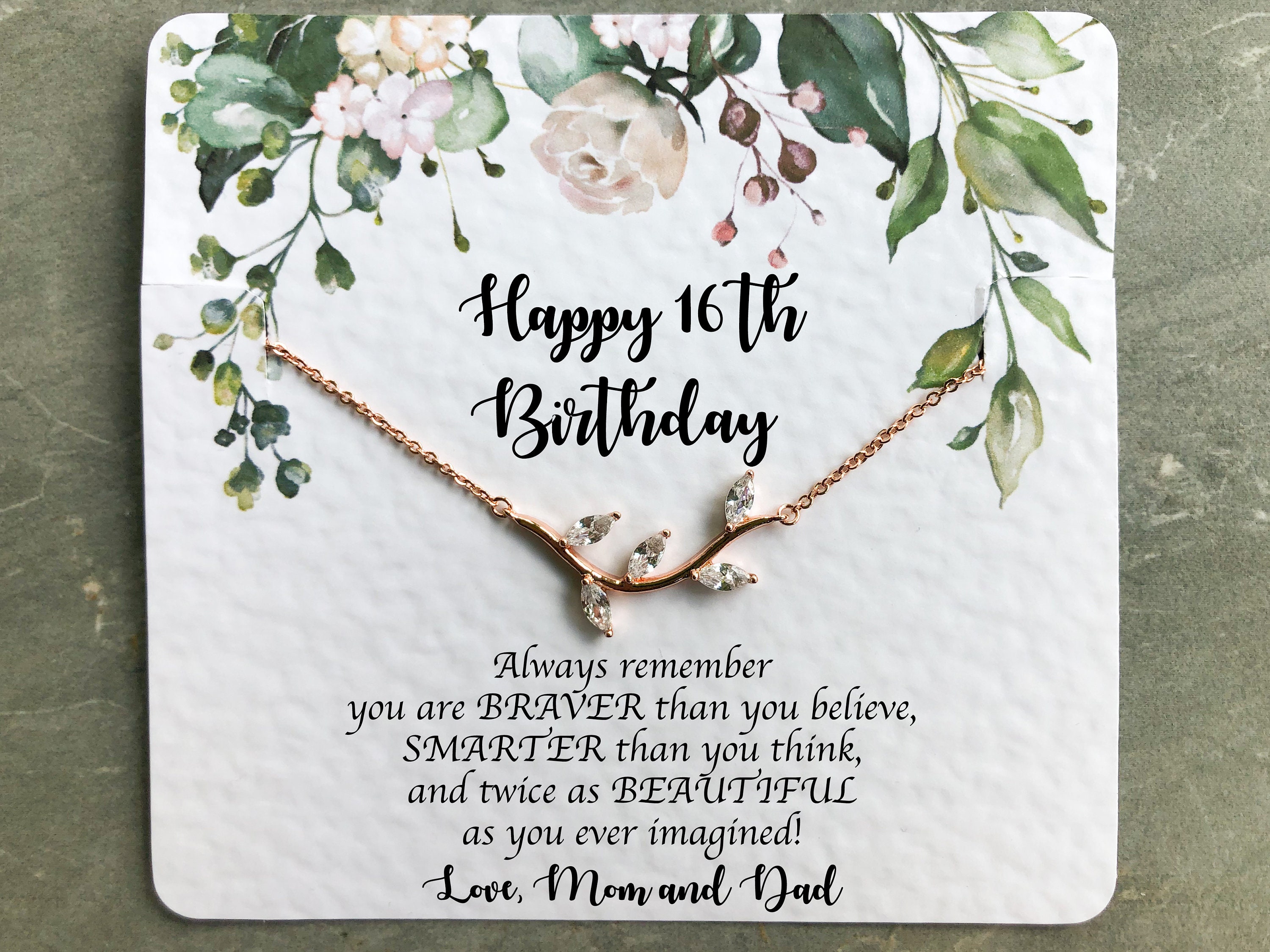  Sweet 16 Birthday Necklace, Sixteen, Gift For, 16th Birthday, Teen,  Jewelry Set, Teenage Present, Daughter Birthday, Niece, Granddaughter,  Jewellery (Double Crystal Circle): Clothing, Shoes & Jewelry