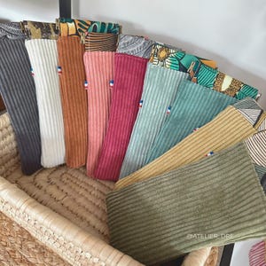 Handmade Corduroy Glasses Case - Unique and Handcrafted Accessory