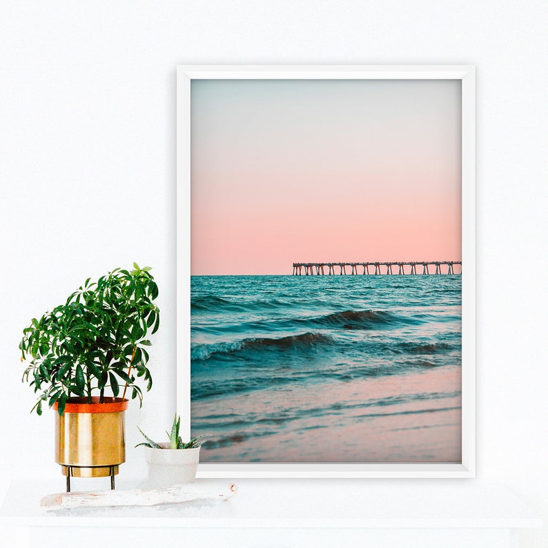 Pensacola Beach Florida Photography Printable Wall Art Etsy