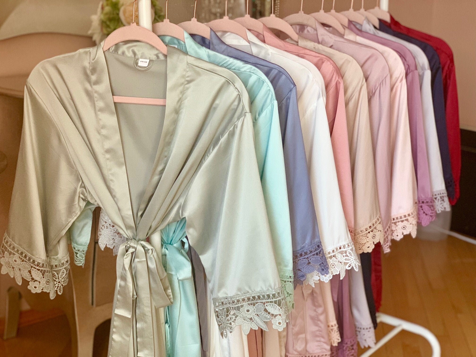 Silky Bridesmaid Robes Bridesmaid Gifts ...