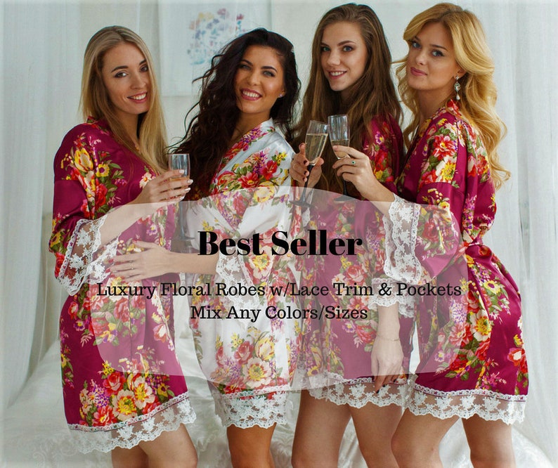 Clearance Sale Bridesmaid Robes Set of 1234567 Robes Etsy