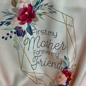 Birthday Gift for Mom, Mom&#39;s Robe with Unique Print, Forever Mommy Gift, Personalized Gift for Women, Gift for Nanny, Aunt, Grandmother, Sis