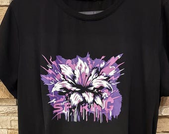 SPRING Trash meets elegance works on black as well as white