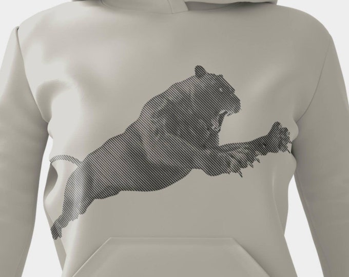 PANTHER LineArt in 3 versions with specially split A4 version plot file svg dxf cutfile Silhouette, Cricut, Brother, Siser
