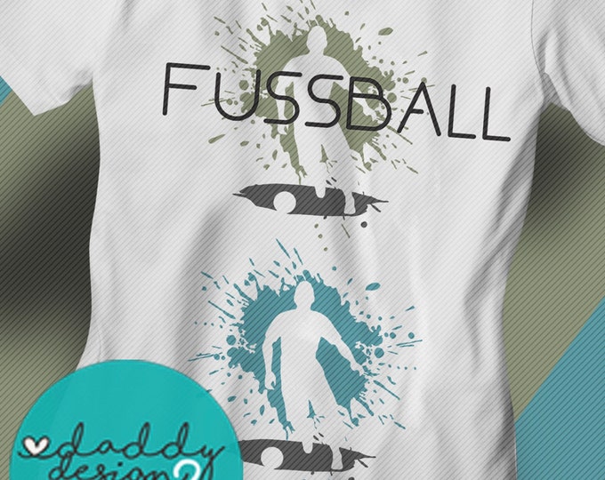 FOOTBALL SPLASH Motif 1 Shadow Splash - Football