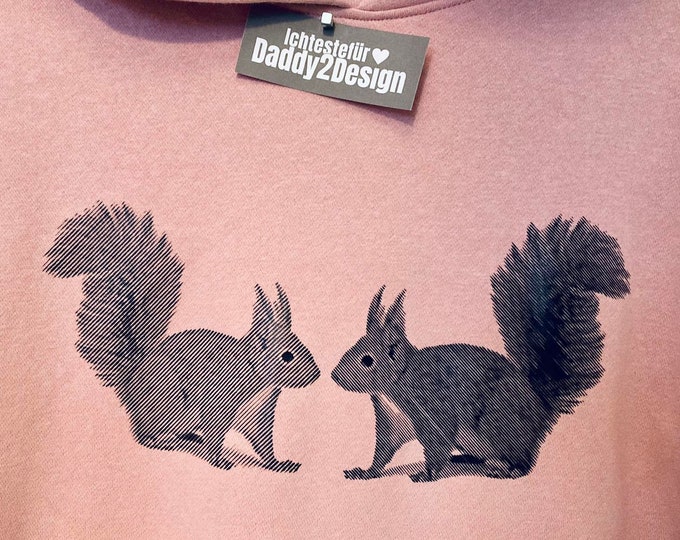 Lilly and Oscar / Squirrels / Line Art