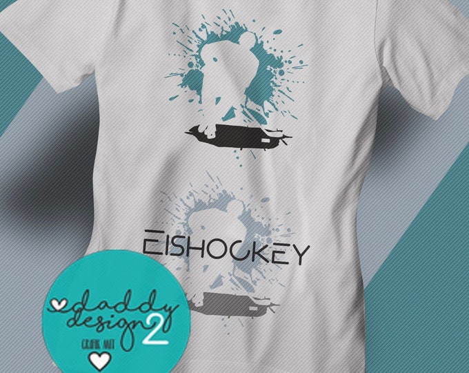 Shadow Splash - ice hockey 2 cool handball motifs