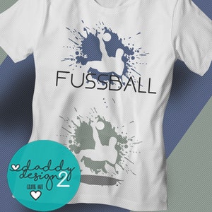 FOOTBALL SPLASH Motif 2 Shadow Splash - Football
