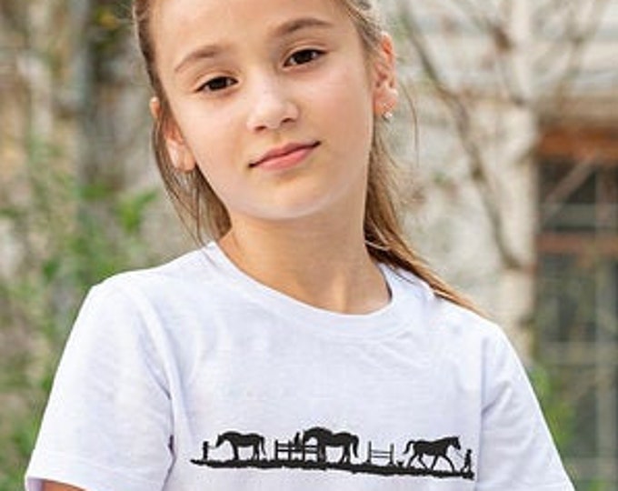 PFERDE - DEKO Plott Tshirt Version Horse Love