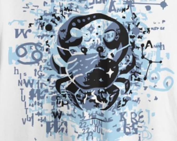 CANCER DREAM ZODIAC SIGN including special version for dark fabrics Zodiac sign dream Cancer