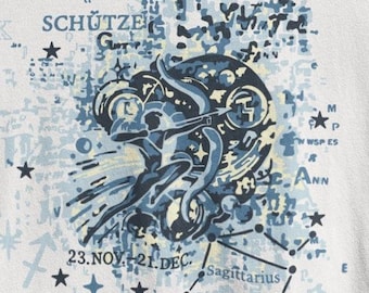 SAGITTARIUS DREAM ZODIAC SIGN including special version for dark fabrics Zodiac sign Dream Zodiac sign