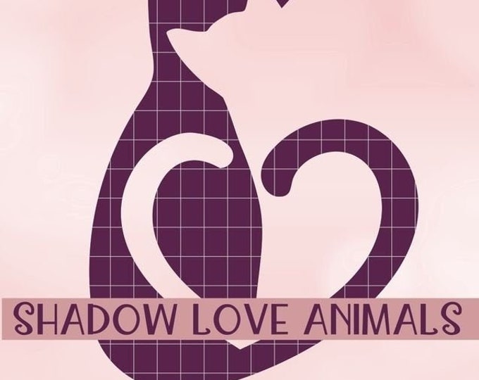 Cats Love 2 - Shadow- Love- Animals - Illusion Plot File