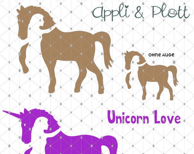 APPLI Horse Love Riding Horse Horse Love Unicorn + BONUS