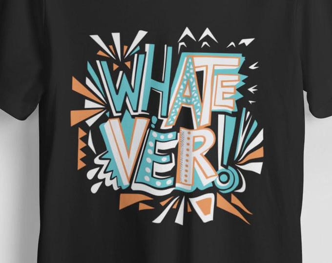 WHATEVER super trash motif